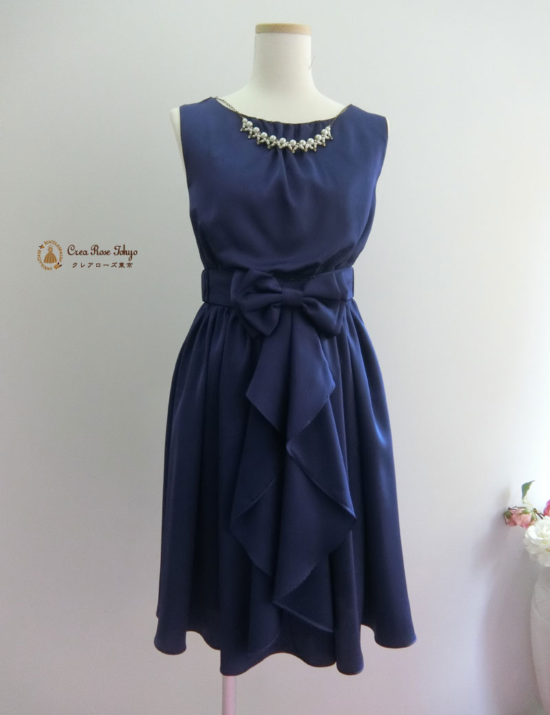 [グラヴィノーバ]結婚式のお呼ばれにぴったり◎楽ちんドレス