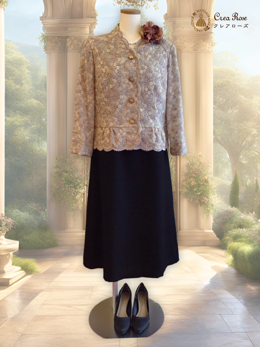 13号お祖母様フォーマルドレス