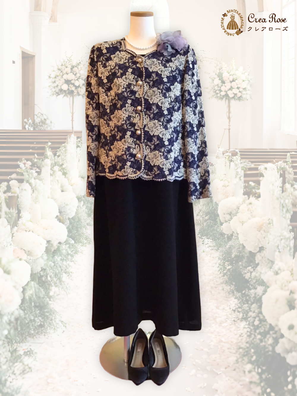 １５号3L、シニアフォーマルドレス