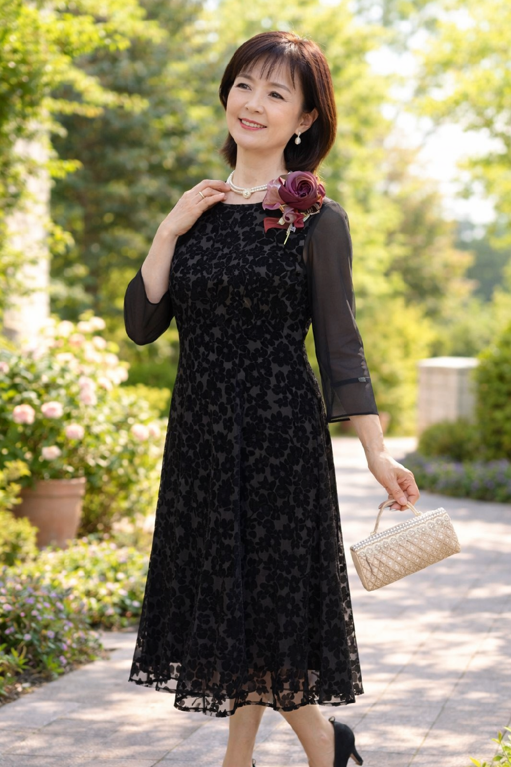 40代50代　フォーマルドレス