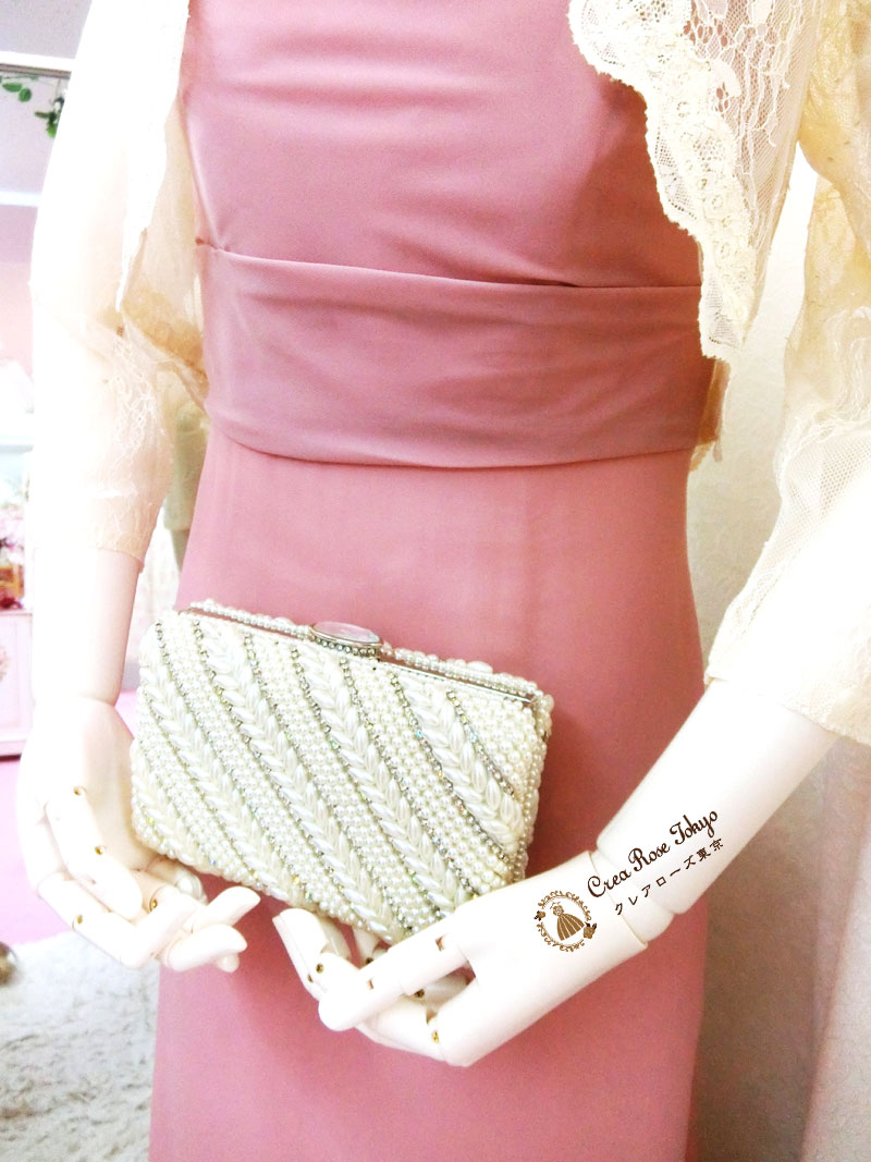 [エカテリーナドレス]優しいピンクの母親ドレス