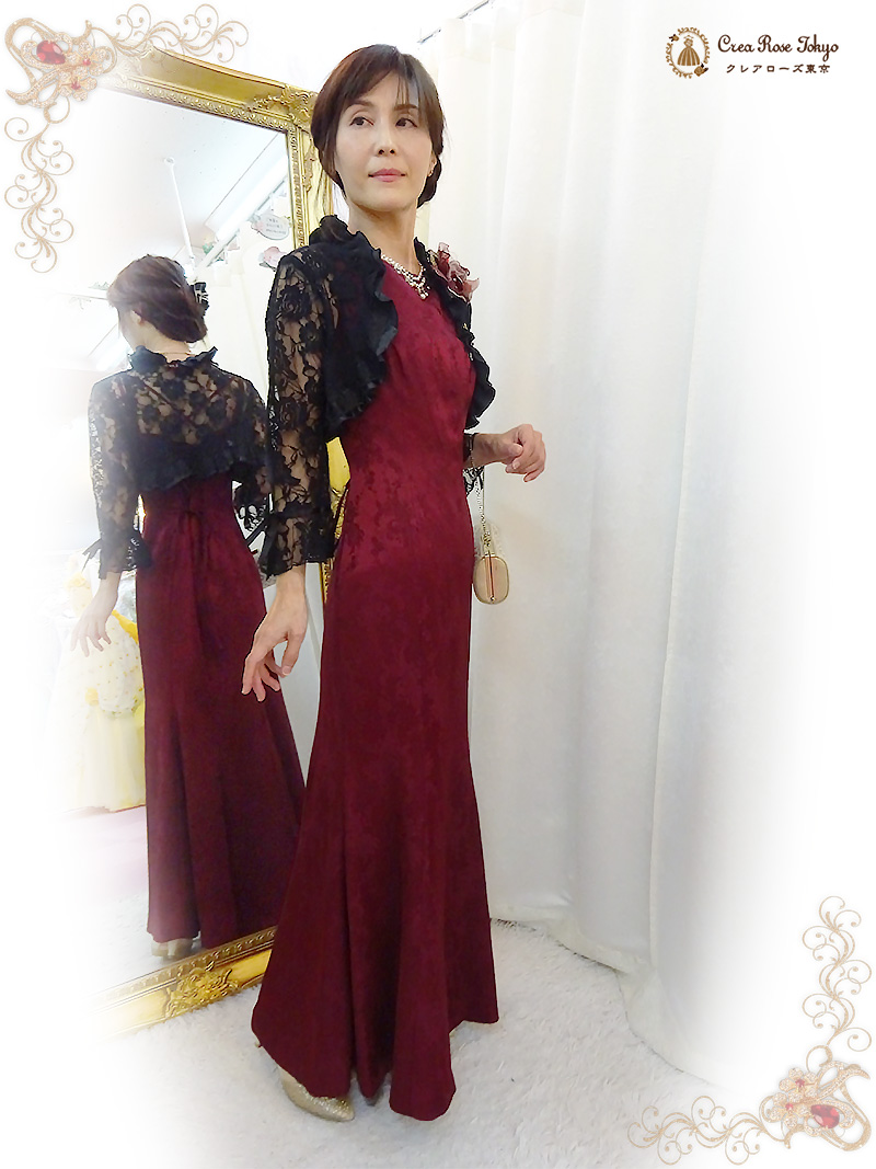 美品【オーダードレス/レッド7号】