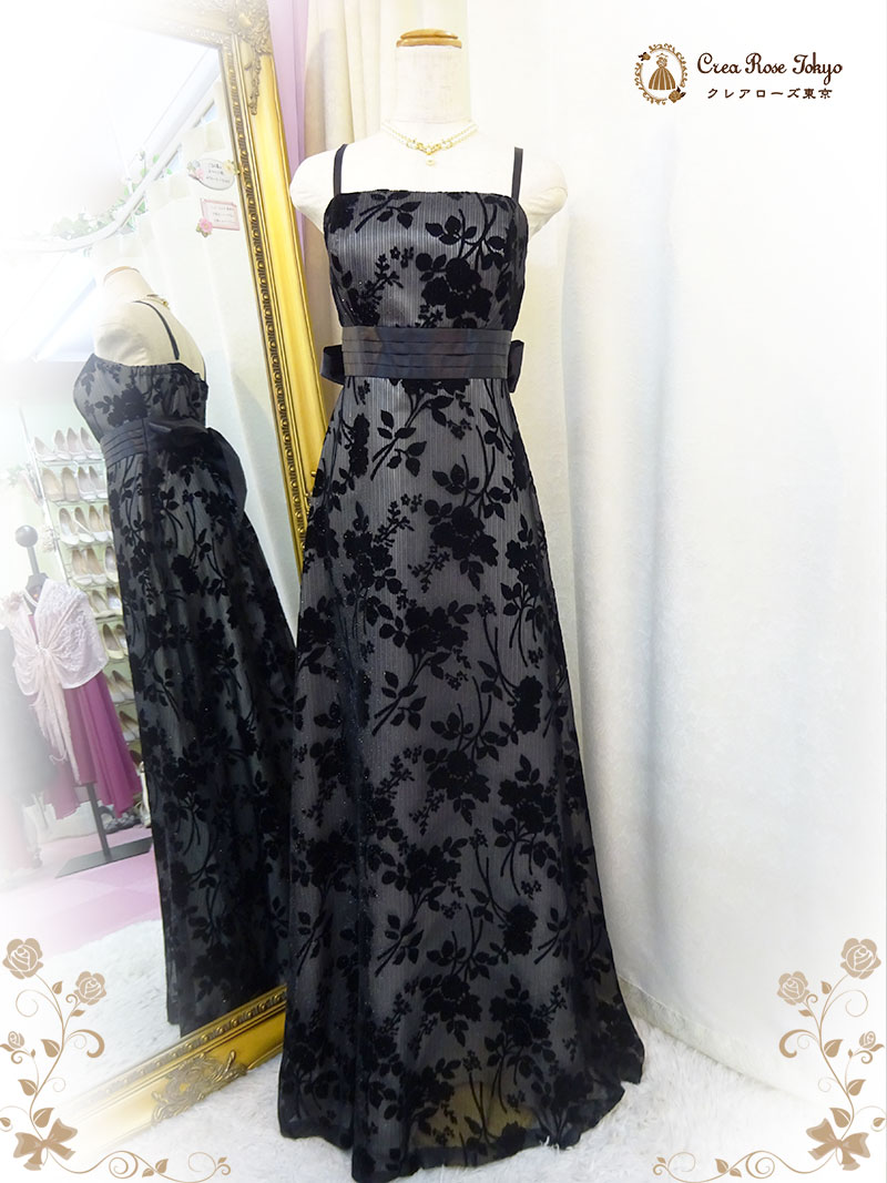 【フルール・ウェンディードレス】背中のリボンがアクセント　お母さまに