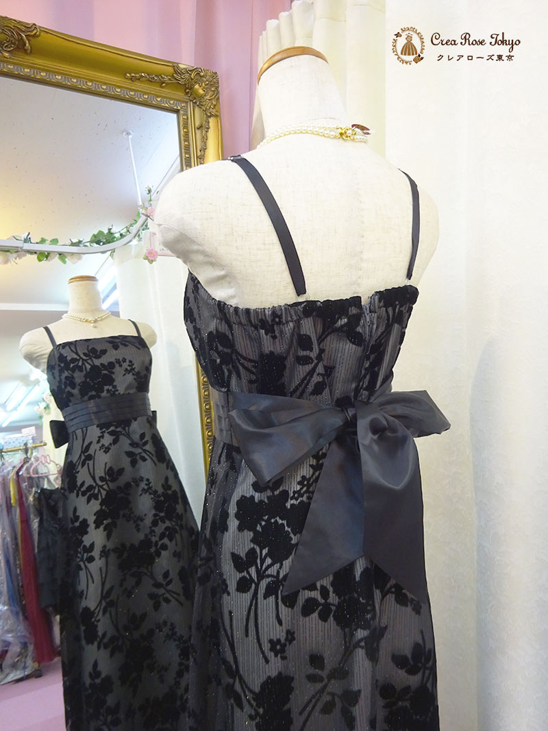 【フルール・ウェンディードレス】背中のリボンがアクセント　お母さまに