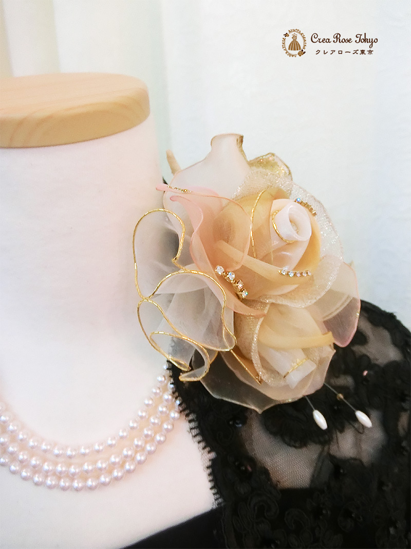 ジョーゼットドレス11号、2点セット！【グリセルダドレス＋グリセルダボレロジャケット】優雅な印象のブラックドレス