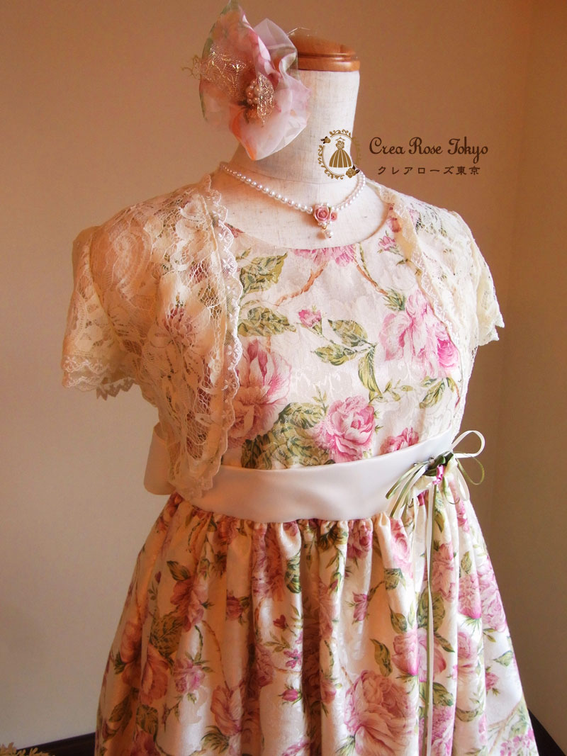 [リトルローズ]　可愛い薔薇のお姫様♪お嬢様用ジュニアサイズ