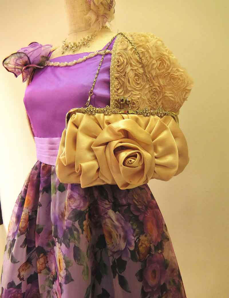 [キャロリーナ]オリジナル！お嬢様のためのローズドレス