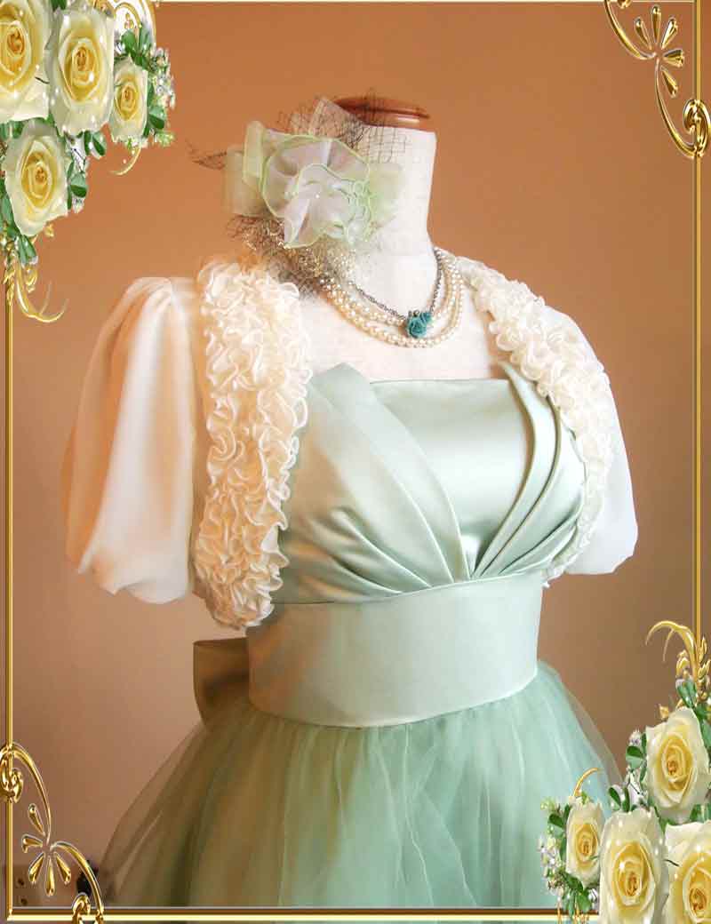 人気ドレスコーディネート5点セット！[コッペリア+キャロルボレロホワイト]