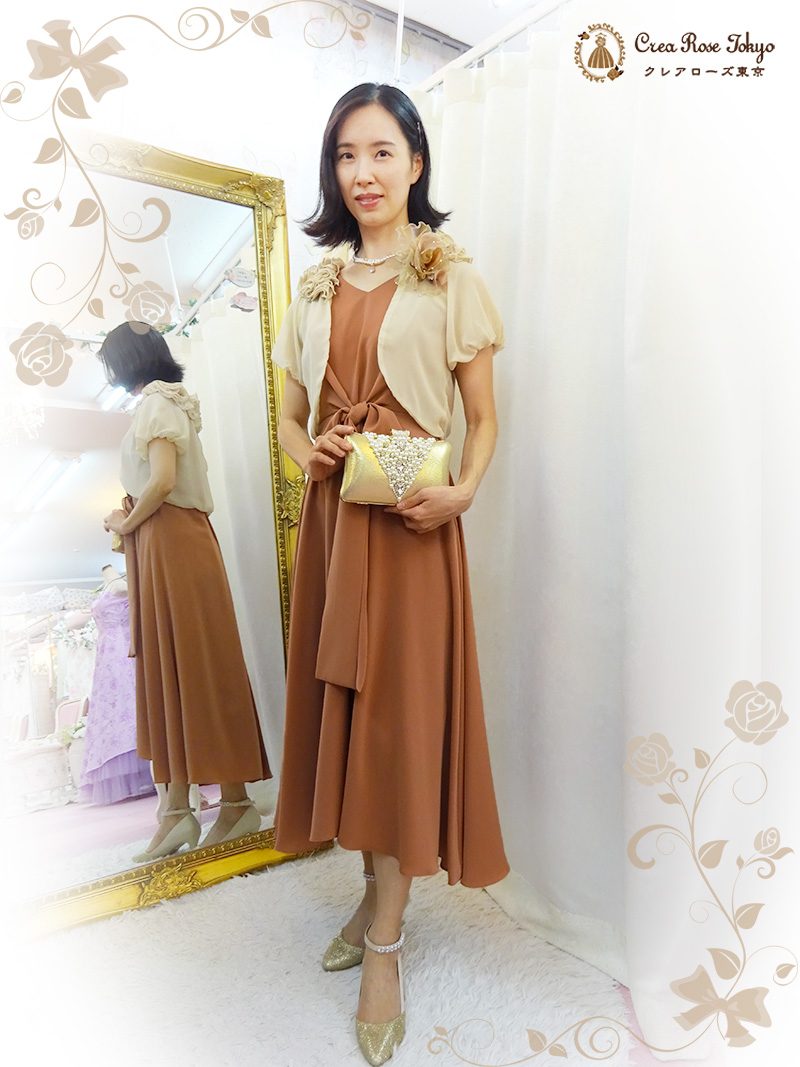 横浜元町　黄金の海に大粒のパールがあふれ出す【ゴールドジュエリーバッグ】