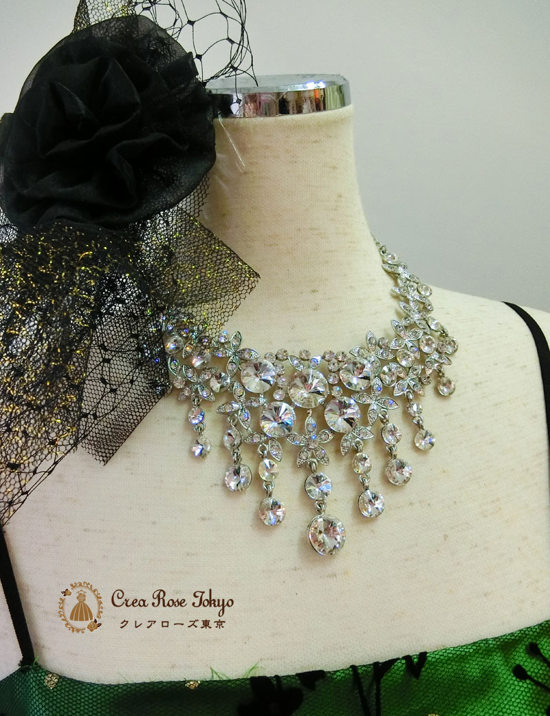 コーディネート2点！レースボレロ＆ドレスセット！[オリーブシャンテ+ポワールボレロ]