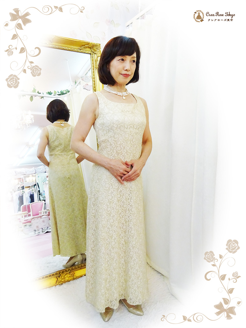 7号・9号の方総レース模様がさりげない贅沢さを感じさせるマザーズ