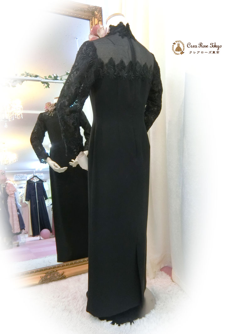 [リディア・グレイス]一枚で着られる正礼装上質マザーズドレス、トップデザイナー自身作ドレス画像