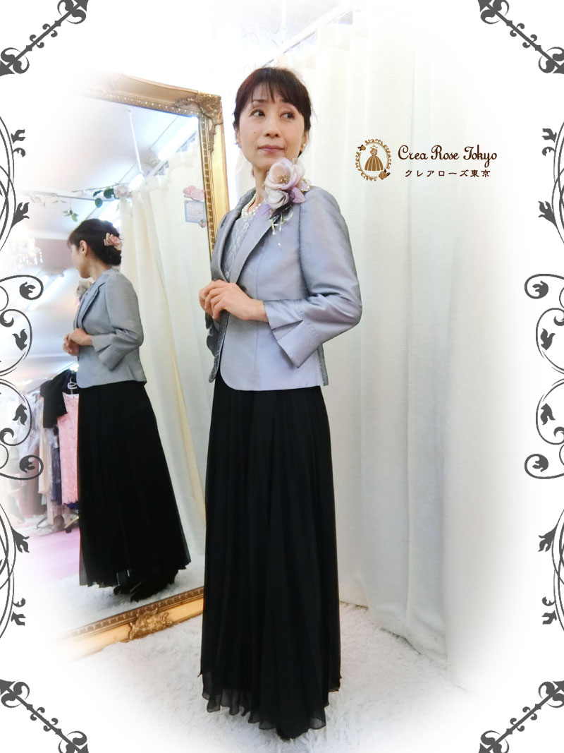 フォーマルプリーツスカート]母親様・叔母様・祖母様に｜レンタル  