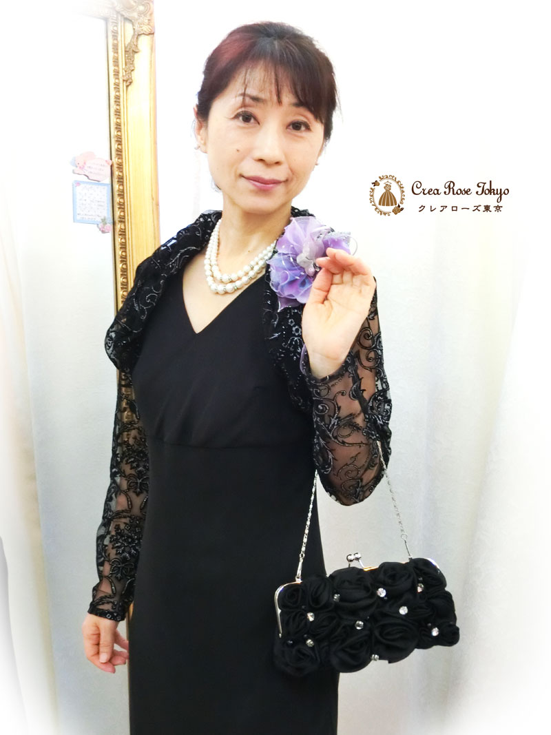 ミセスのためのロングドレス7号のお母様、叔母様に！ドレス