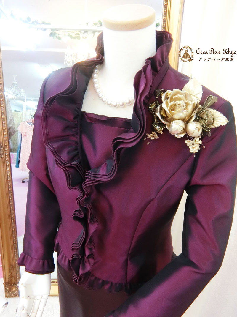 ミセスロングドレス