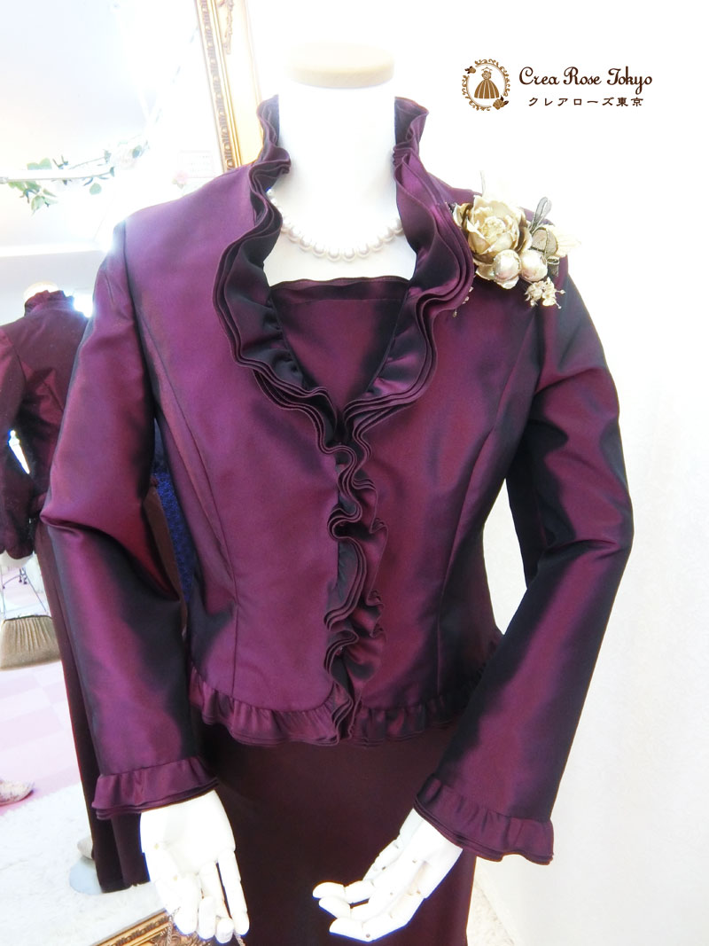 ミセスロングドレス