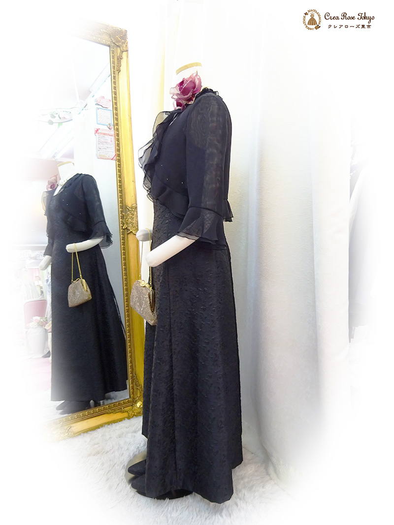♡週末限定値下げ♡ケイミー★ボレロジャケット7号 ★グレー 9号〜11号 編み上げドレス2点セット！【ドリームリーフドレス＋