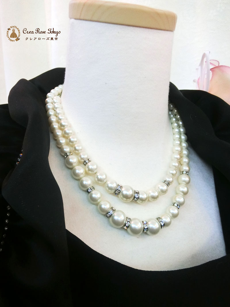 コーディネート２点セット[カトリネドレス+アガーテボレロ]上品で可愛らしい印象のブラックドレス