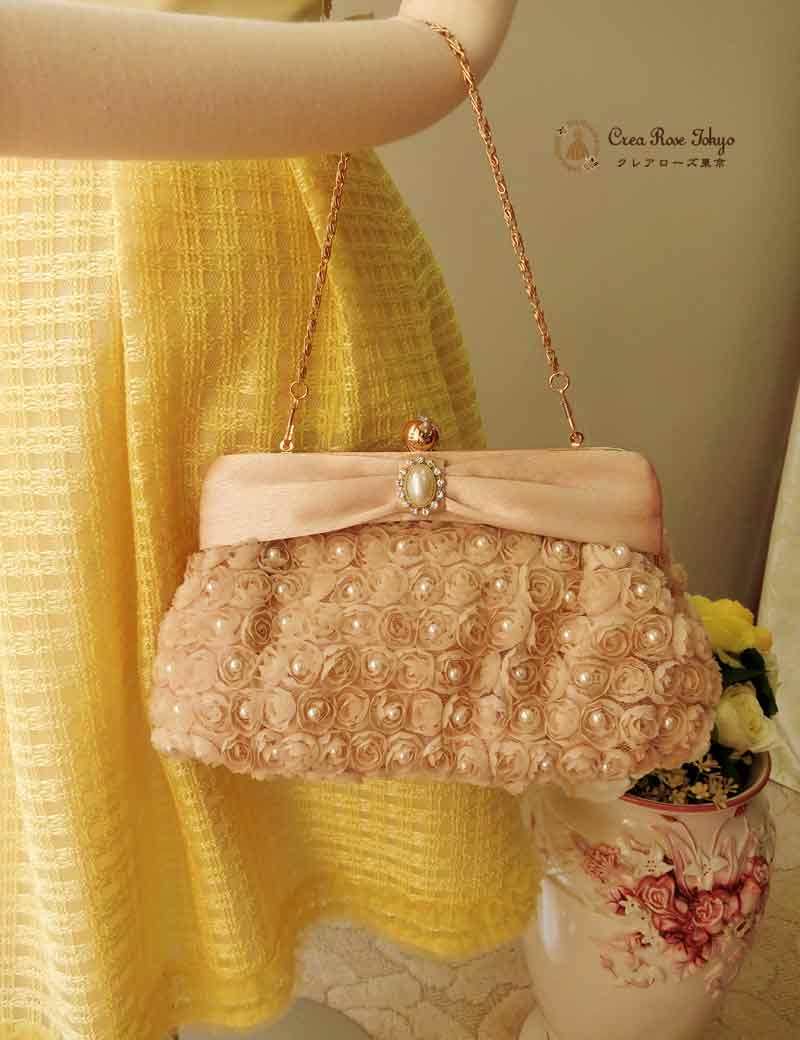 [メヌエット]パステルイエローの清楚系ワンピースドレス