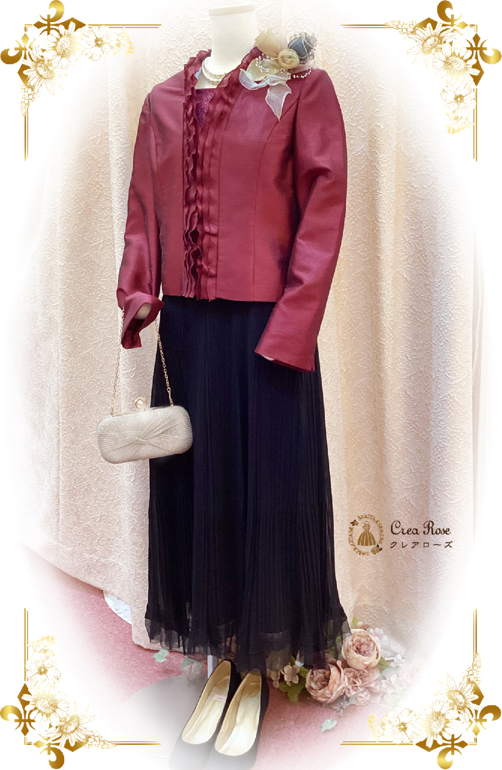 50代　お呼ばれドレス