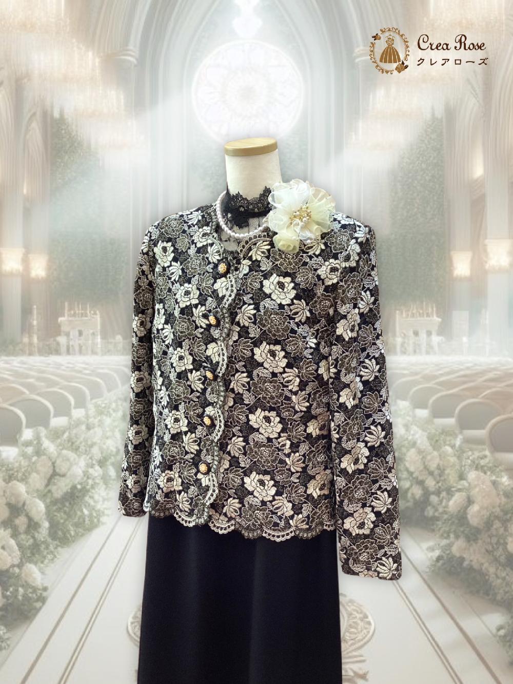 ゆったりサイズフォーマルドレス