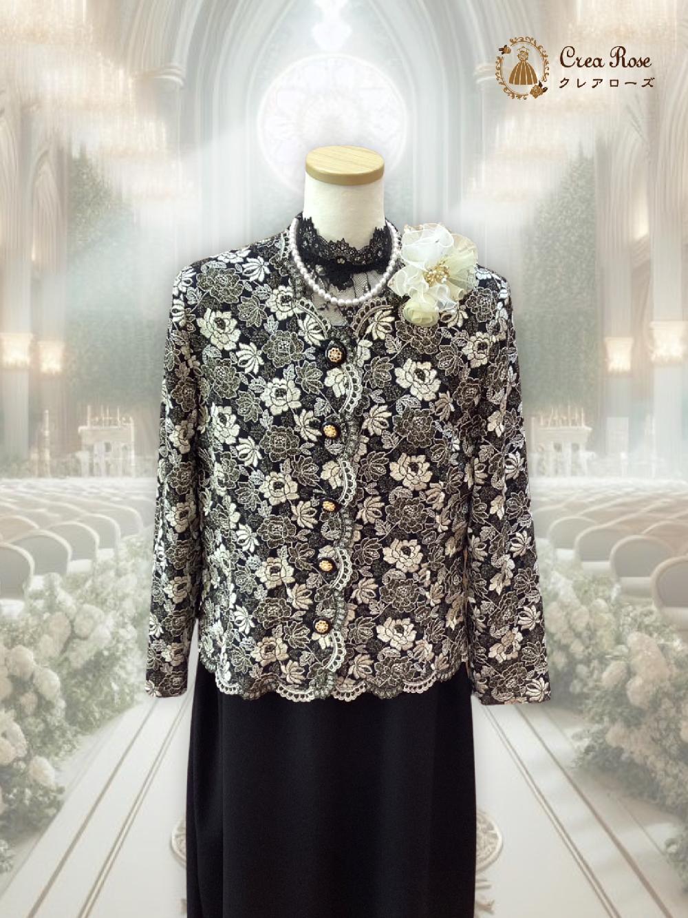 ゆったりサイズフォーマルドレス