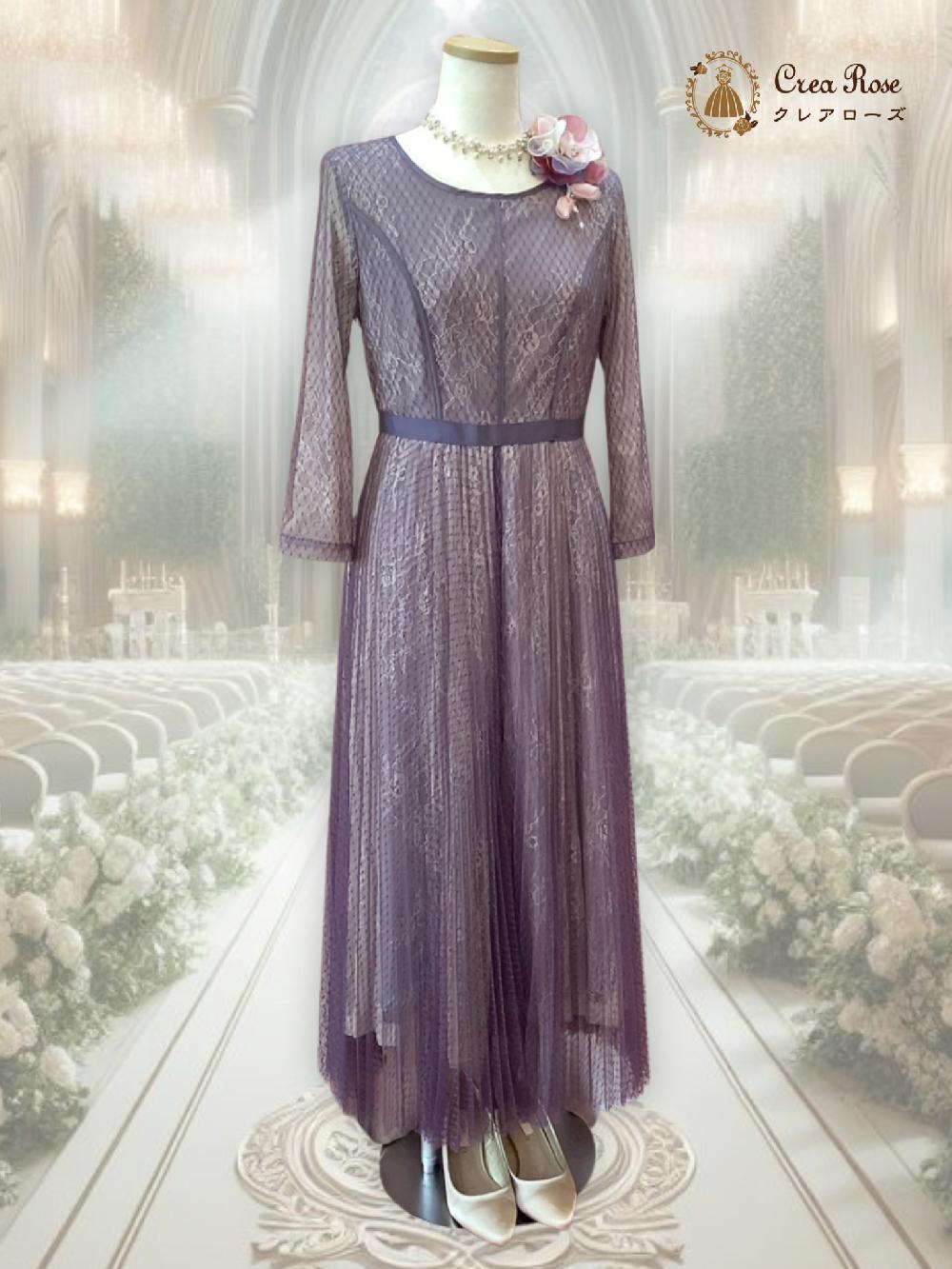 華やかフォーマルドレス