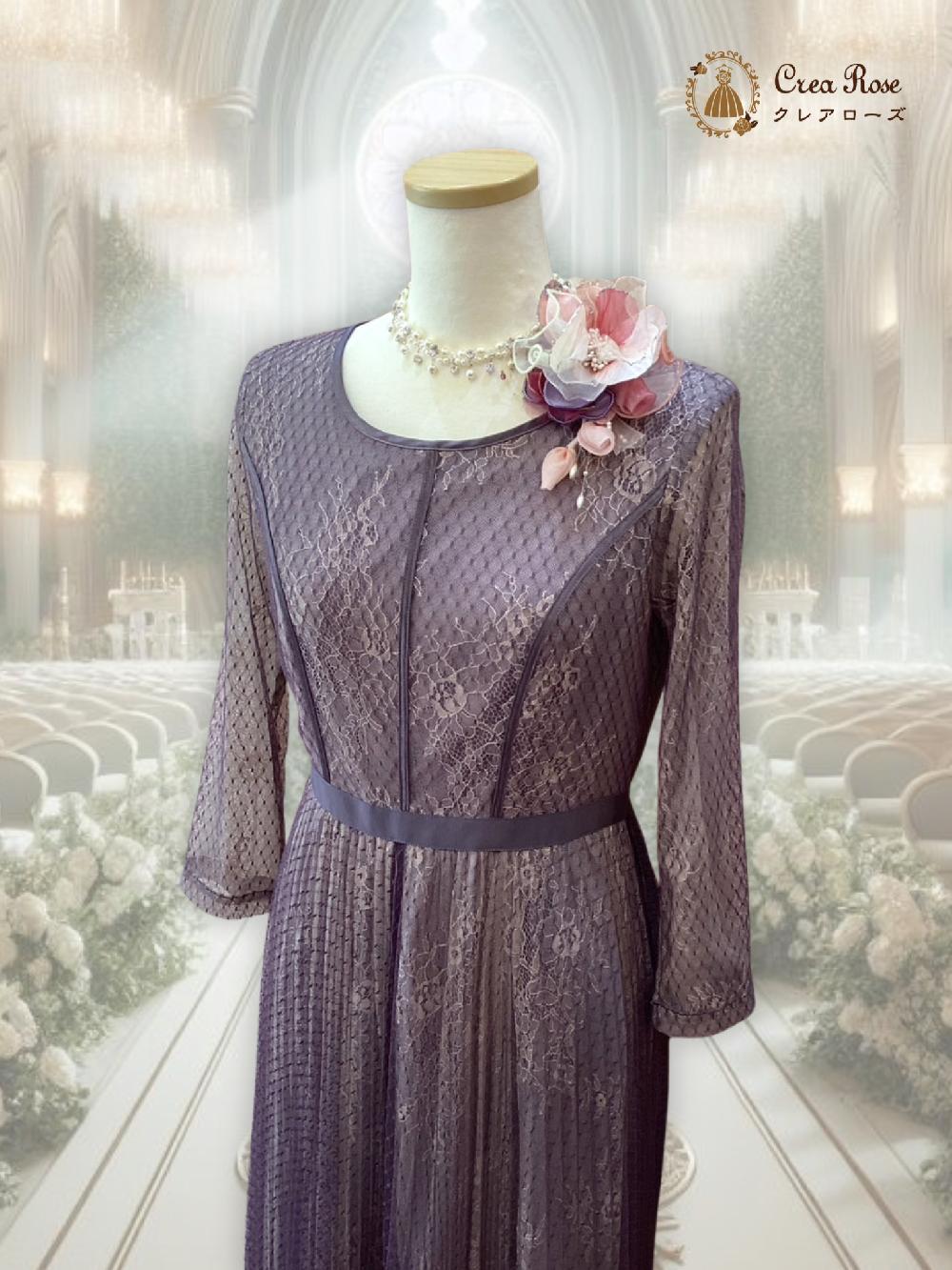 華やかフォーマルドレス