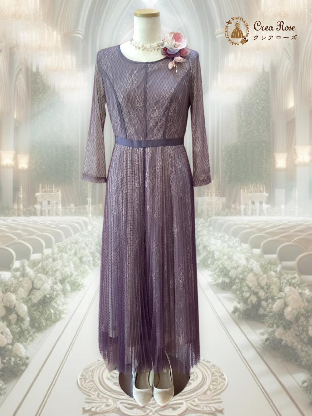 華やかフォーマルドレス