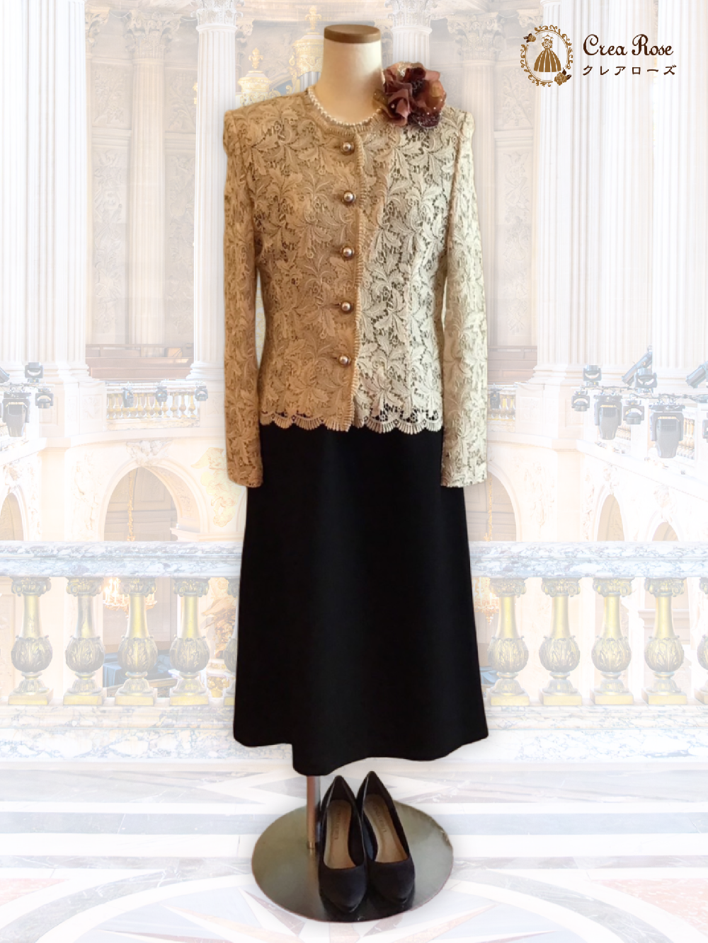 シニア様衣装レンタルドレス東大宮【サンテ・クワイエ+ カミーラ