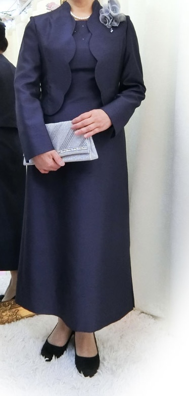 入学式、卒業式、結婚式2点叔母さまミセスドレスセット！[スナイデル