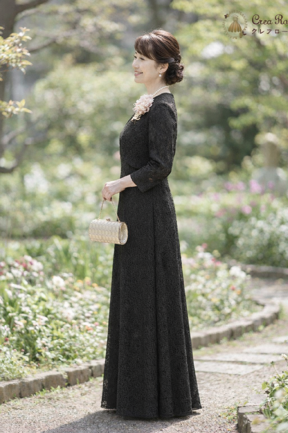 総レース マザーズドレス